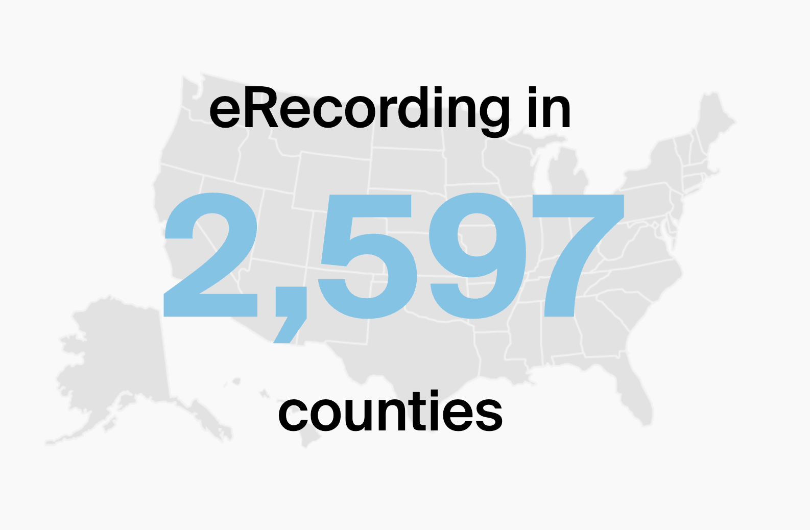 eRecording counties